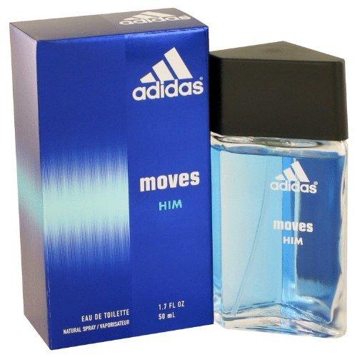 Adidas Moves Him 50ml Edt Spray (Damaged Packaging)