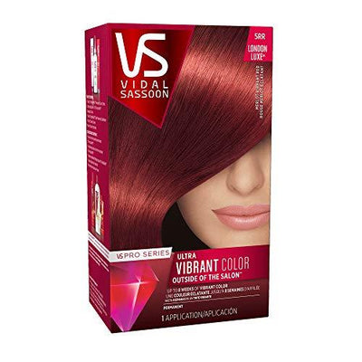 Vidal Sassoon Hair Color 5Rr For Merlot Vibrant Red Hair