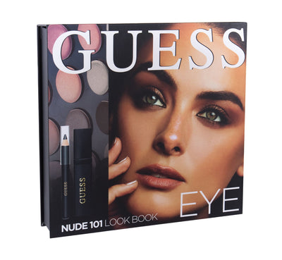 Guess Nude 101 Collection Eye Kit: 12 Eyeshadows + 1 Eyeliner + 1 Mascara + 1 Mirror