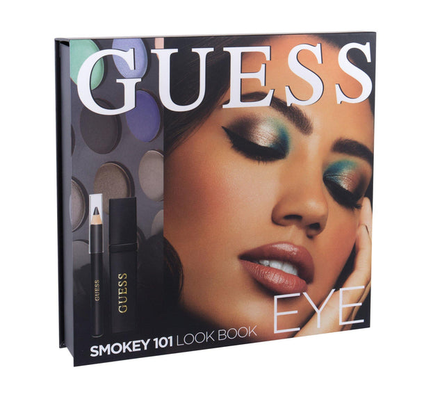Guess Trend Collection: Eye Smokey 101 Eye Kit: 12 Eyeshadows + 1 Eyeliner + 1 Mascara + 1 Mirror