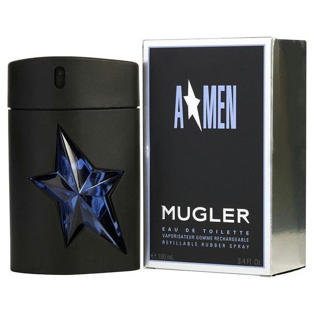 Thierry Mugler A*Men 100ml EDT Spray For Men (Refillable Rubber Flask)