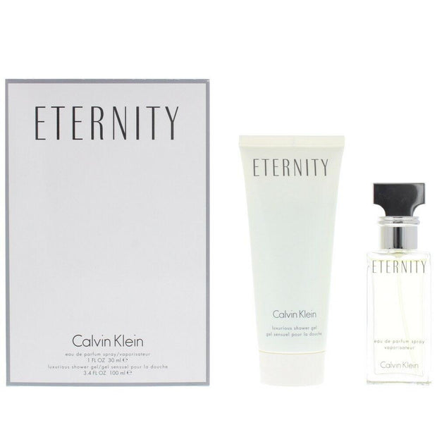 Damage - Set - Calvin Klein Eternity For Women 30ml EDP Spray + 100ml Body Lotion