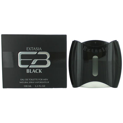 New Brand Prestige Extasia Black 100ml EDT Spray
