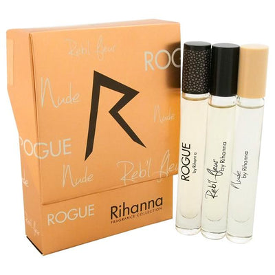 Mini Rihanna - Rouge 6ml Edp Spray And Reb'L Fleur 6ml Edp Spray And Nude 6ml Edp Spray