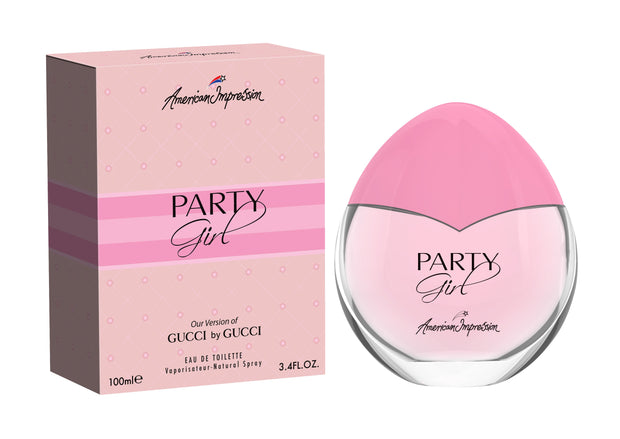 American Impression Party Girl 100ml EDT Spray (Impression Of Gucci By Gucci) For Women