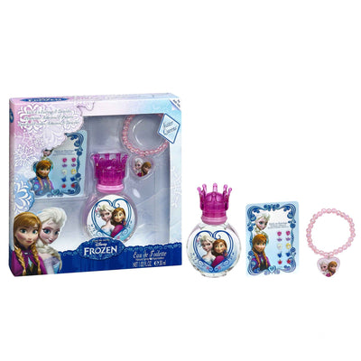 Set - Kids Disney Frozen (G) 30ml EDT Spray + Stick-On Earrings