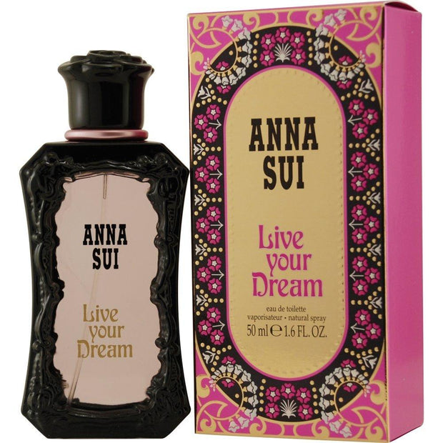 Anna Sui Live Your Dream 50ml Edt Spray (Damaged Packaging)