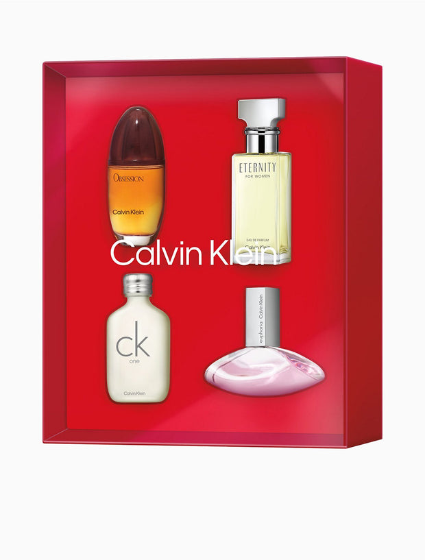 Set - Calvin Klein Omni for Women – Euphoria 15ml EDP + Eternity 15ml EDP + Obsession 15ml EDP + CK One 15ml EDT