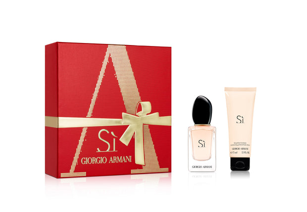 Giorgio Armani Si Spray and Lotion Gift Set | Brands Warehouse