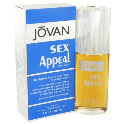Jovan Sex Appeal 90ml Perfume Spray for Men | Brands Warehouse
